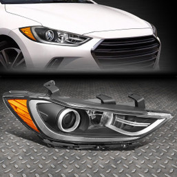 FOR 17-18 HYUNDAI ELANTRA PASSENGER SIDE OE STYLE PROJECTOR HEADLIGHT 92102F3010
