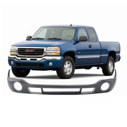 Bumper Cover For 2003-2007 GMC Sierra 1500 W/fog Front Primed