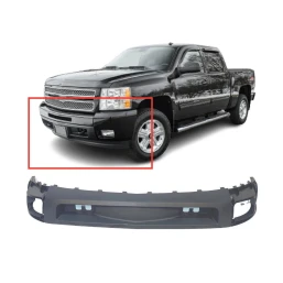 Bumper Cover Fascia for 2007-2013 Chevy Silverado 1500 Pickup Front Lower Primed