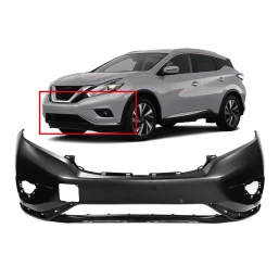 Bumper Cover for Nissan Murano 2015-2018 NI1000305 62022-5AA0H Front Primed