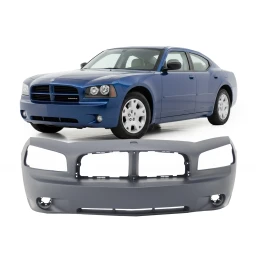 Bumper Cover For 2006-2010 Dodge Charger SE SXT 4806179AE Front Primed