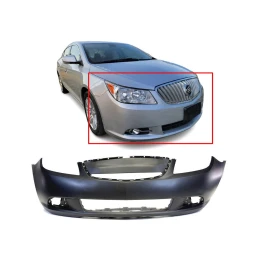 Bumper Cover For 2010-2013 Buick LaCrosse GM1000911 Front Primed