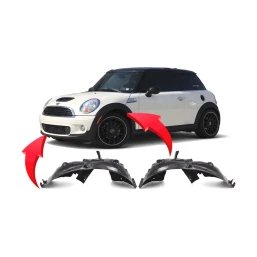 Fender Liner Front Set of 2 for Mini Cooper 2007-2015 MC1248102 MC1249102