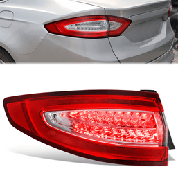 Nuvision Lighting <br> Factory Replacement LED Tail Light (Outer, Left) <br> 13-16 Ford Fusion S SE