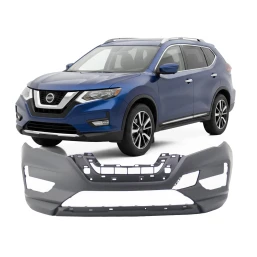 Bumper Cover for 2017-2019 Nissan Rogue SL S SV Hybrid 620226FL0H Front Primed