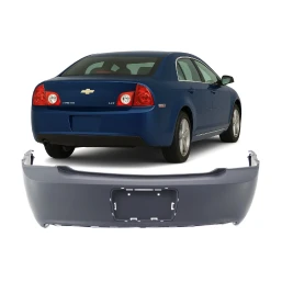 Bumper Cover for 2008-2012 Chevrolet Malibu LT LTZ LS Hybrid Rear Primed