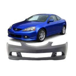 Bumper Cover For 2005 2006 Acura RSX Coupe AC1000154 04711S6MA91ZZ Front Primed