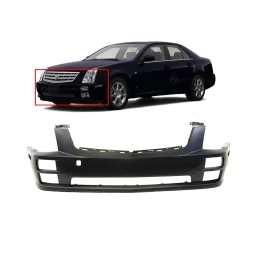 Bumper Cover For 2005-2007 Cadillac STS 12335935 Primed Front