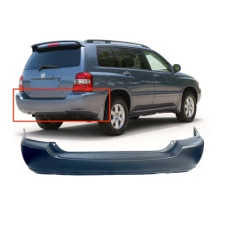 Bumper Cover For 2004-2007 Toyota Highlander 5215948904 TO1100231 Rear Primed