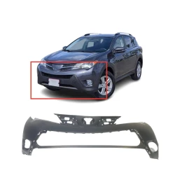 Bumper Cover for 2013-2015 Toyota RAV4 LE XLE USA Built Front Primed