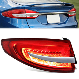 DNA Motoring <br> Factory Replacement Tail Light (Left) <br> 17-20 Ford Fusion