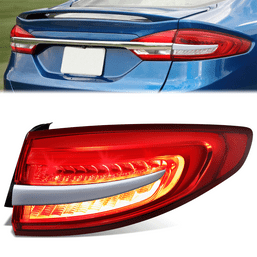 DNA Motoring <br> Factory Replacement Tail Light (Right) <br> 17-20 Ford Fusion