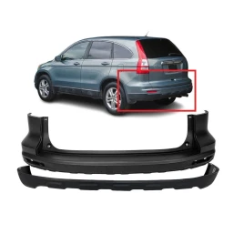 Bumper Cover Rear Kit for 2010-2011 Honda CR-V EX EX-L SE HO1100263 HO1115100