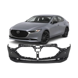 Bumper Cover Front for Mazda 3 2019-2025 Sedan, Mexico Built MA1000254