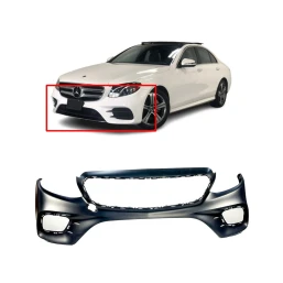 Bumper Cover For 2017-2020 Mercedes-Benz E Class MB1000534 Front Primed