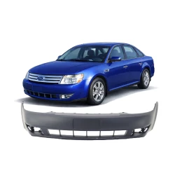 Bumper Cover For 2008-2009 Ford Taurus W/Fog Holes FO1000620 Front Primed