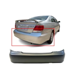 Bumper Cover Replacement for 2002-2006 Toyota Camry USA 02-06 Rear Primed