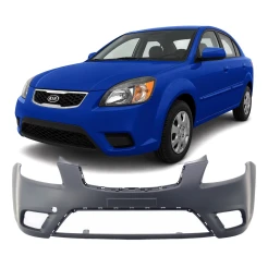 Bumper Cover Fascia for 2010-2011 Kia Rio Base EX LX SX 865111G600 Front Primed