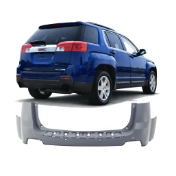 Bumper Cover For 2010-2015 GMC Terrain W/Park Holes GM1100863 Rear Primed