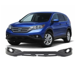 Bumper Cover For 2012-2014 Honda CR-V EX Touring w fog light holes Front Primed