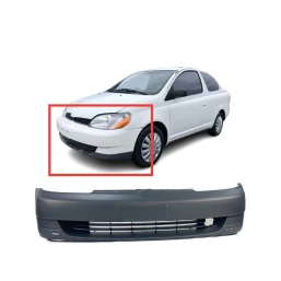 Bumper Cover For 2000-2002 Toyota Echo W/fog light holes 5211952991 Front Primed
