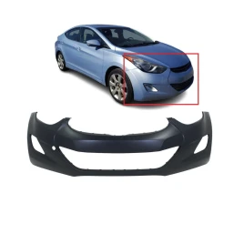 Bumper Cover Fascia for 2011-2013 Hyundai Elantra GLS GL L Limited Front Primed