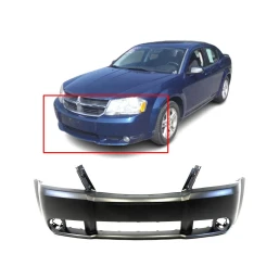 Bumper Cover For 2008-2010 Dodge Avenger 68004697AA CH1000918 Front Primed