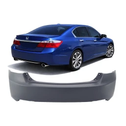 Bumper Cover for 2013 2014 2015 Honda Accord Sedan 4 Door Rear Primed
