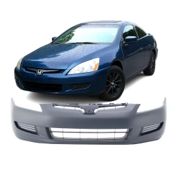 Bumper Cover Fascia for 2003-2005 Honda Accord Coupe EX LX SE Front Primed