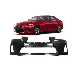 Bumper Cover For 2017-2019 Lexus IS300 IS350 52119-5E922 Primed Front