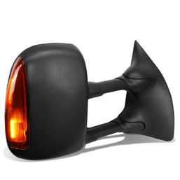 99-07 Ford F250-F550 Super Duty Powered Towing Mirror - w/Heated+LED Amber Signal - Passenger Side