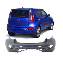 Bumper Cover For 2012-2013 Kia Soul 866112K500 KI1100165 Rear Primed