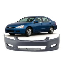 Bumper Cover Fascia for 2006 2007 Honda Accord Coupe 06 07 Front Primed