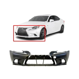 Bumper Cover For 2014-2016 Lexus IS250/350/200T/300 LX1000261 Front Primed