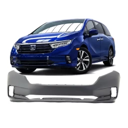 Bumper Cover For 2021-2022 Honda Odyssey W/Fog Light Hls HO1000325 Front Primed