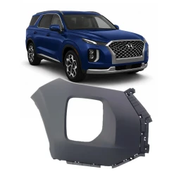 Passenger Side Bumper Cover For 2020-2022 Hyundai Palisade HY1017100 Front