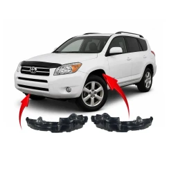 Fender Liners Set of 2 for Toyota RAV4 2006-2012 TO1248143 TO1249143 Front