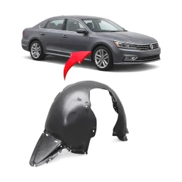 Fender Liner Front Passenger Side for Volkswagen Passat 2016-2019 VW1249138