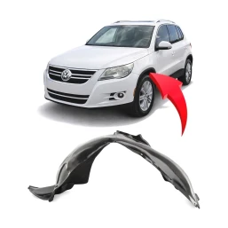 Fender Liner Front Driver Side for Volkswagen Tiguan Limited 2009-2018 VW1248114
