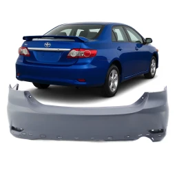 Bumper Cover For 2011-2013 Toyota Corolla S XRS Models USA Built Rear Primed