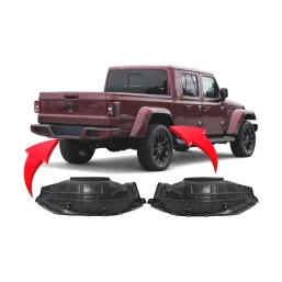 Fender Liner Rear Set of 2 for Jeep Gladiator 2020-2024 CH1762109 CH1763109