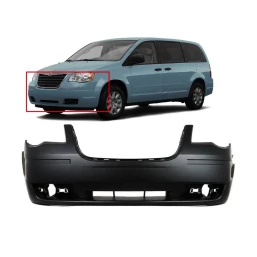 Bumper Cover For 2008-2010 Chrysler Town & Country 1KG11TZZAA Primed Front
