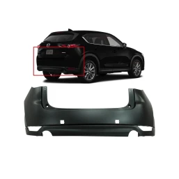 Bumper Cover For 2017-2021 Mazda CX-5 KBYA-50-22X-BB Primed Rear