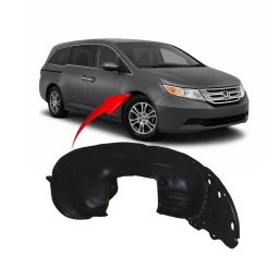 Passenger Side Fender Liner For 2011-2013 Honda Odyssey HO1249141 Front