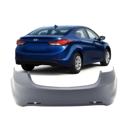 Bumper Cover for 2011 2012 2013 Hyundai Elantra Sedan 11 12 13 Rear Primed