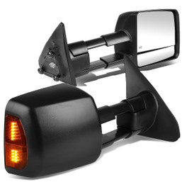 07-16 Toyota Tundra Powered Adjustment Towing Mirrors - w/Heated+LED Turn Signal