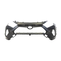 Front Bumper Cover For 2019-2023 Toyota RAV4 W/Park Holes Primed TO1000452. DFR