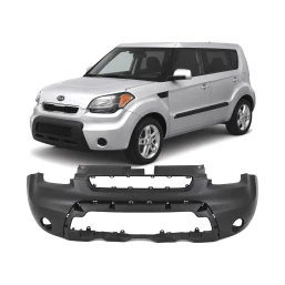 Bumper Cover Front for Kia Soul 2010-2011 W/2-Piece, W/O GE Pkg KI1000147