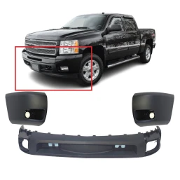 Lower Bumper Cover Front Kit for 2007-2013 Chevy Silverado 1500
