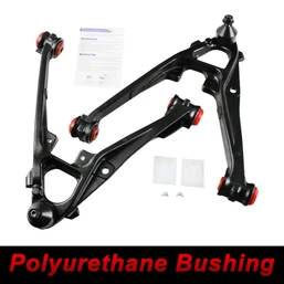 Front Lower Control Arms Poly Bushing for 2007-2014 Chevy GMC Silverado Escalade